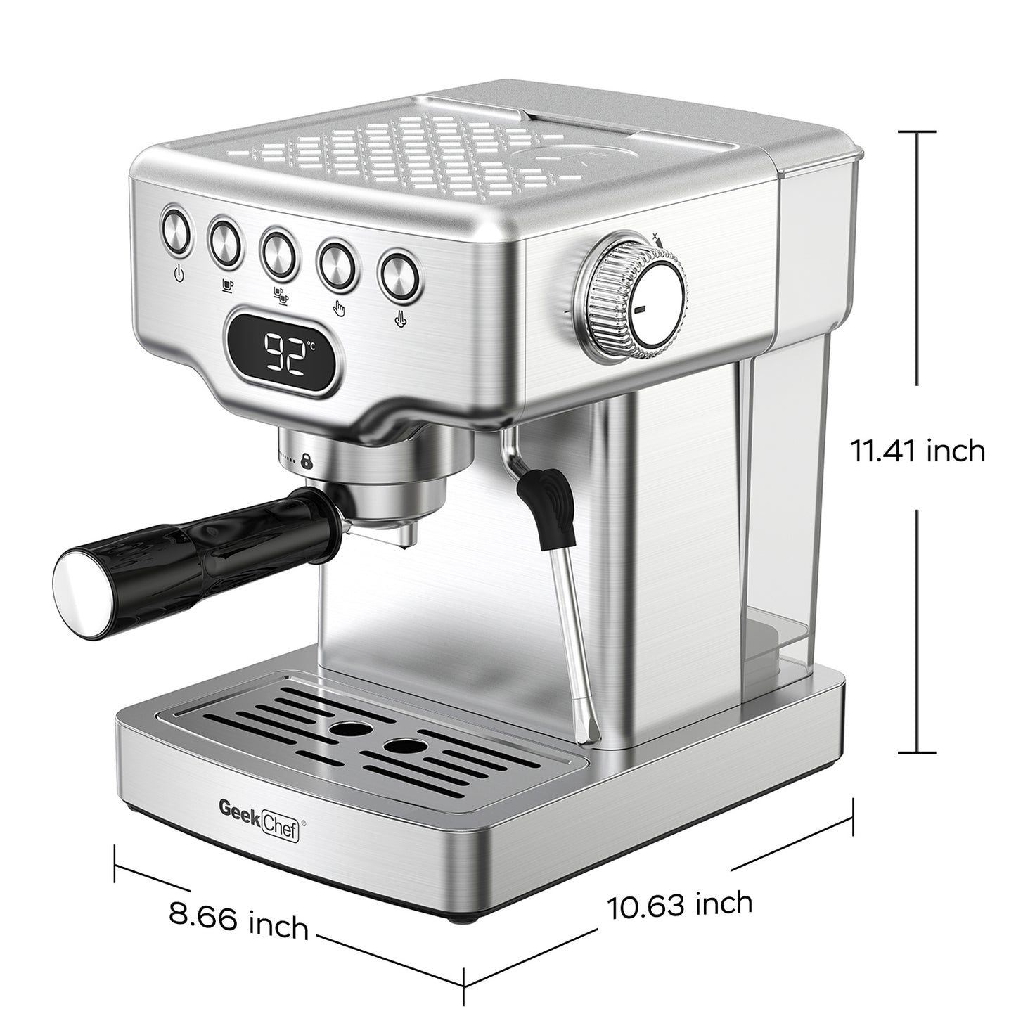 Geek Chef Espresso Machine.