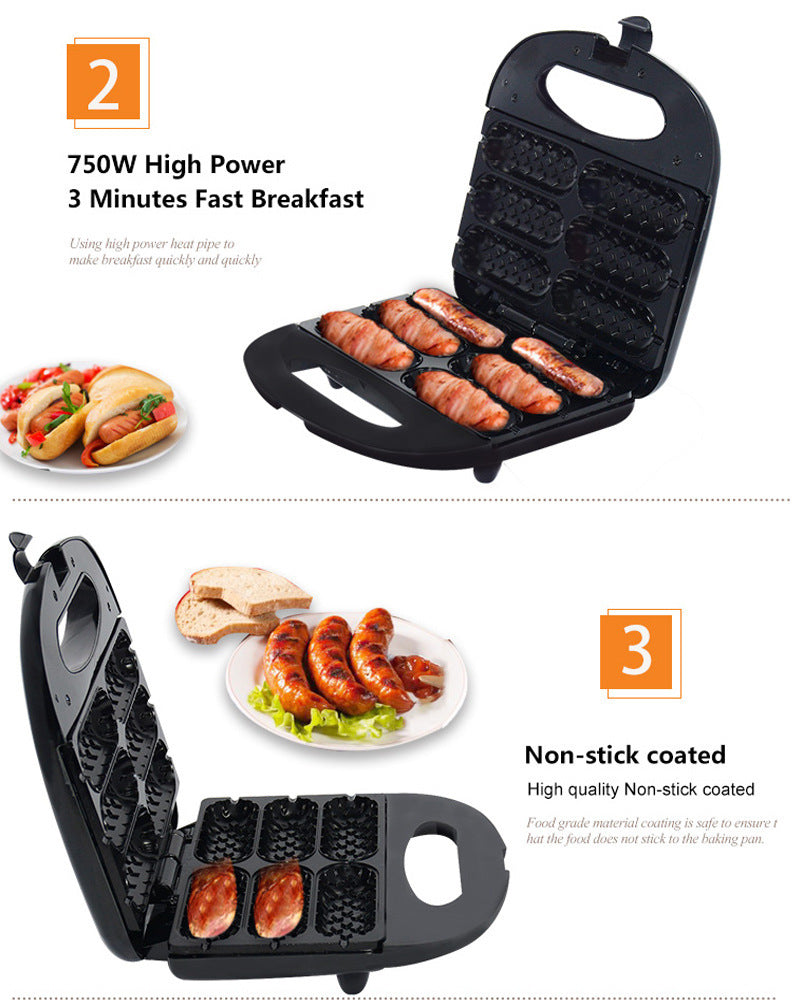 Home Hot Dog Roast Sausage Frying Machine