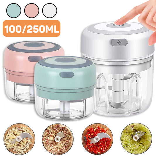 Mini Electric Vegetable Crusher.