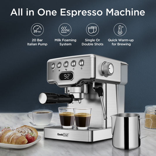 Geek Chef Espresso Machine.