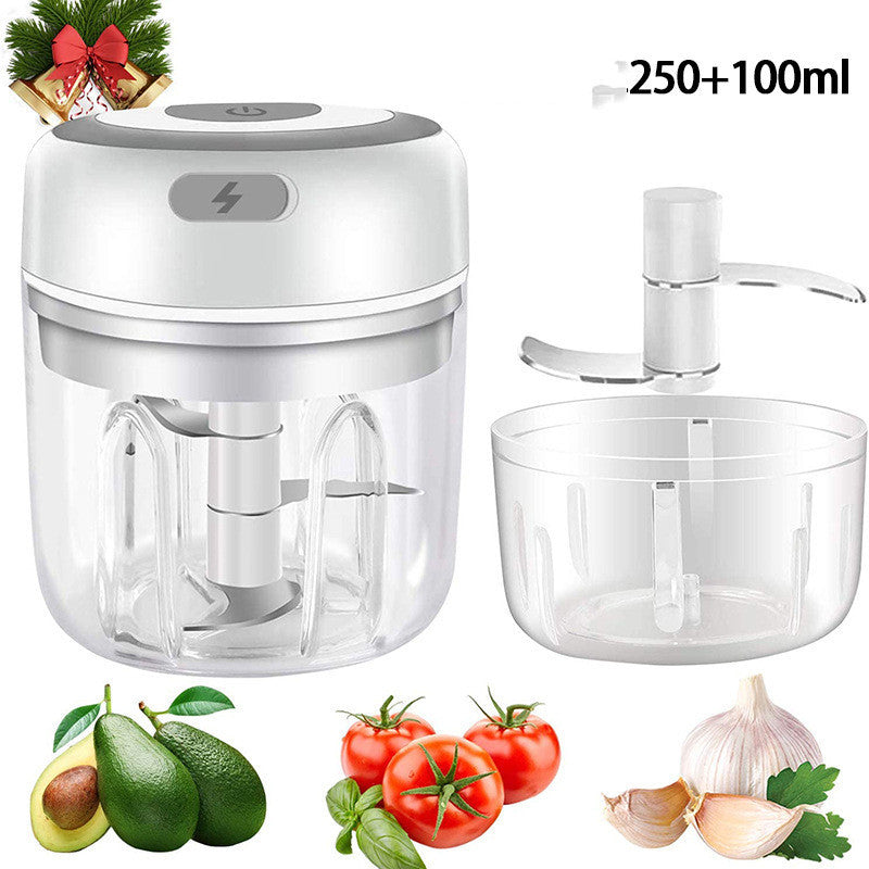 Mini Electric Vegetable Crusher.